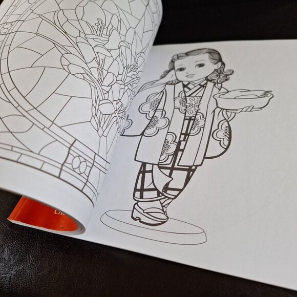 The Colours of Treasures and Trinkets Adult Coloring Book NEW - Picture 4 of 14